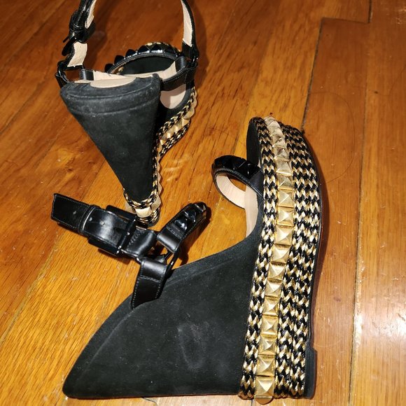Christian Louboutin Cataclou wedge sandal - Picture 4 of 10